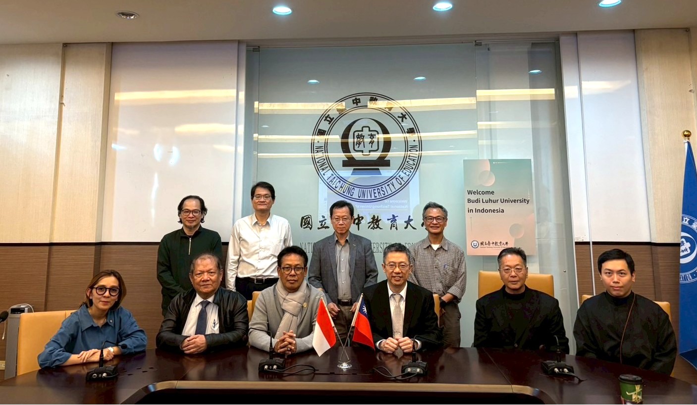 印尼Budi Luhur University 與本校完成姊妹校簽約，將啟動學術交流